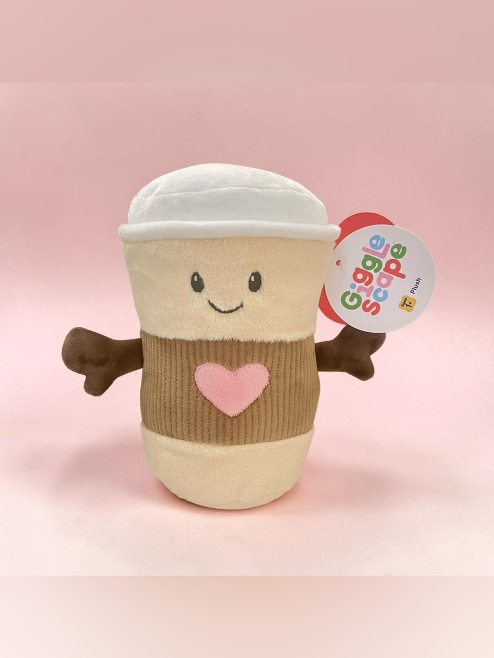 Gigglescape Giggle Scape Coffee Latte Cup Plush
Stuffed Animal Plushie Stuffie